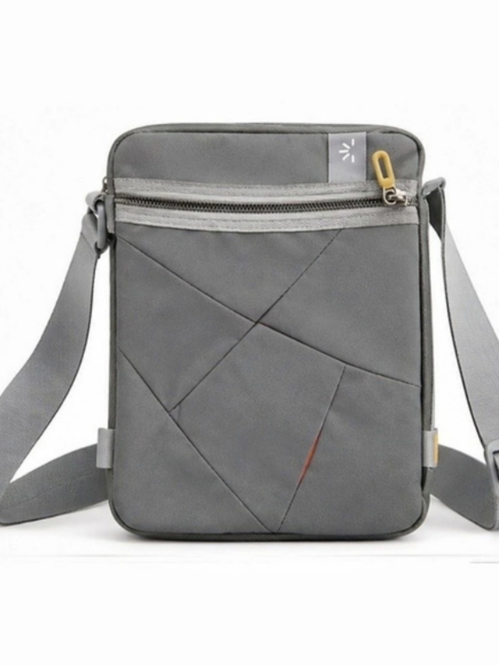 Case Logic Gray Tablet Crossbody Bag iPad Tech Organizer Shoulder Bag